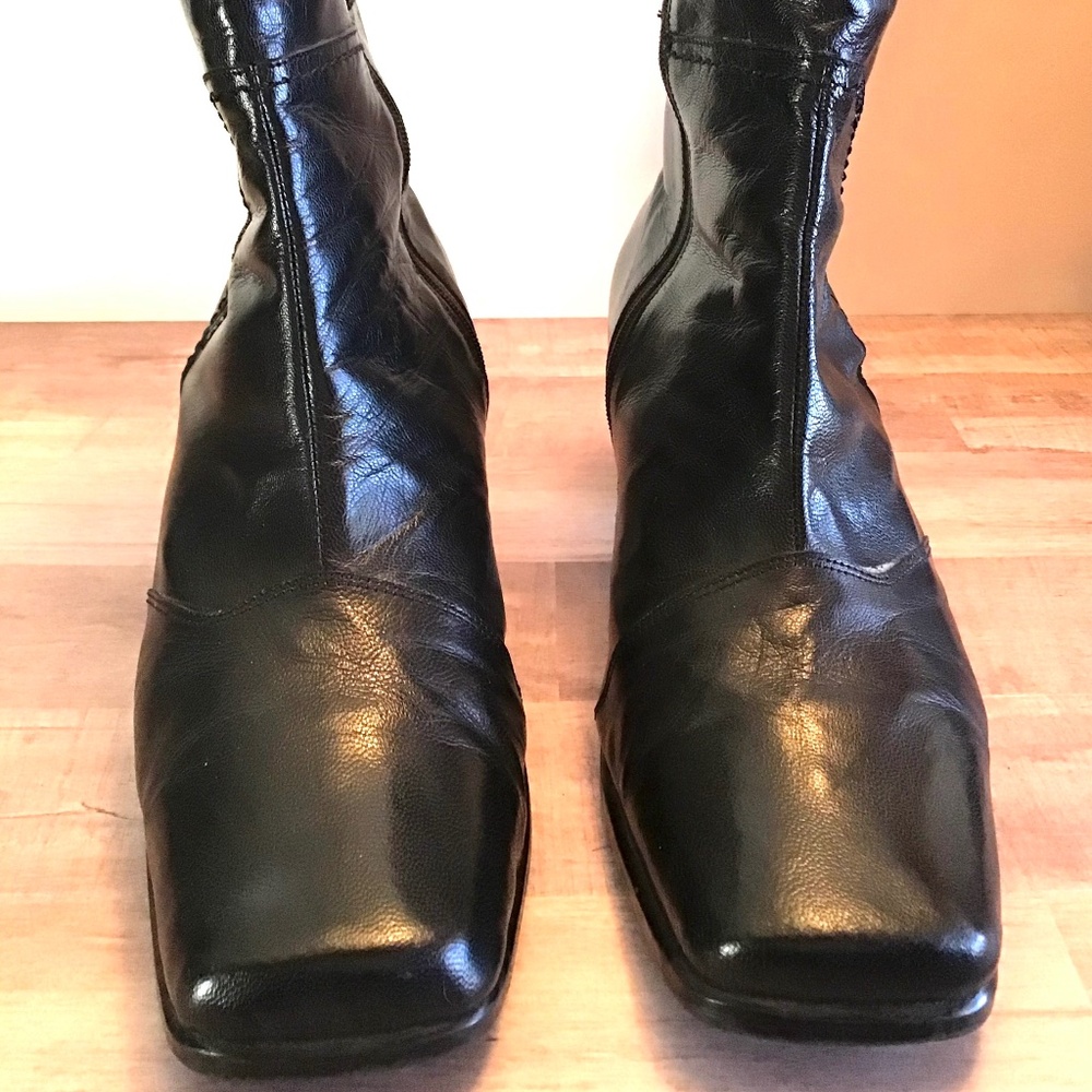 Jefferson leather ankle boots
